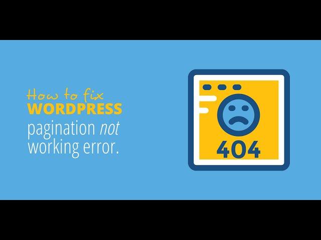 WordPress Pagination Not Working? Quick Fix