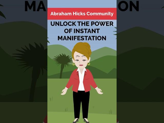 Abraham Hicks ~ Unlock The Power Of Instant Manifestation!(#Shorts)#abrahamhickswisdom#abrahamhicks