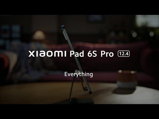 Everything about Xiaomi Pad 6S Pro 12.4