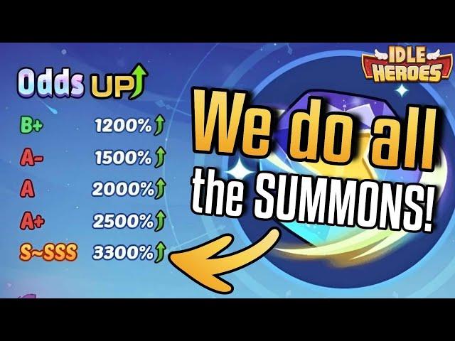 Sacred Awakening!!! 150 Summons for SSS IHP!  - Idle Heroes