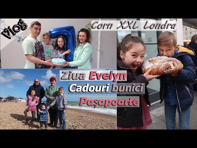 Vlog de o săpt  | Cadouri de la bunici | Petrecere ziua Evelyn  |Reînnoire Pașapoarte| Surprize