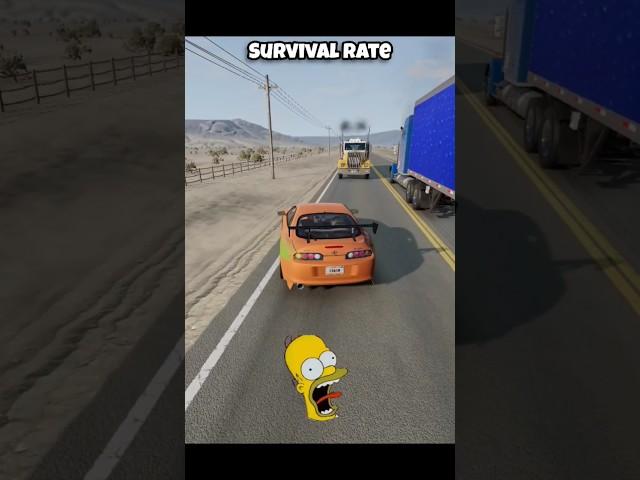 Chance of survival with different vehicles #beamng #beamngdrive #game #gaming #car