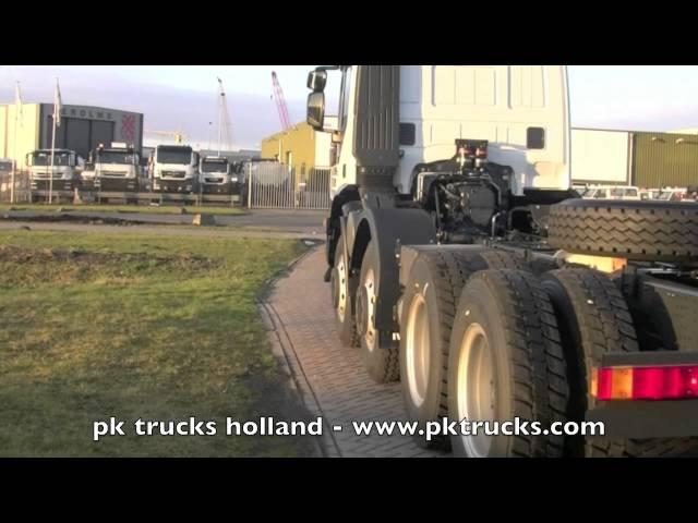 pktrucks Iveco Trakker AD410T42H 8x4 chassis cabin