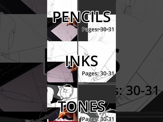 A Weekly Time-Lapse of my Week as a Manga Artist! Pages 30-31