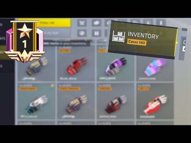 OPENING 143 CASES in CRITICAL OPS (+ SHOWING my LOADOUT)