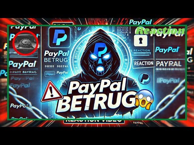 Achtung fieser Paypal Betrug in 2025 @heise-ct - Reaction