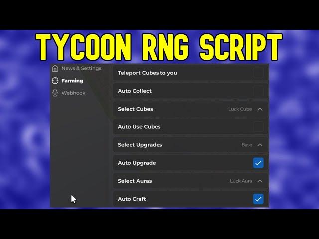 Tycoon RNG Script | Roblox Script | Not Patched | No Ban