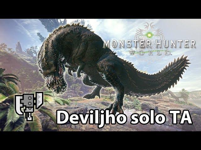 MHWorld | Deviljho solo TA (Switch Axe) - 3'34