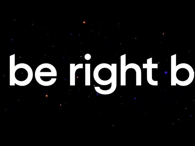 Pluto TV - We'll be right back music - full version HD