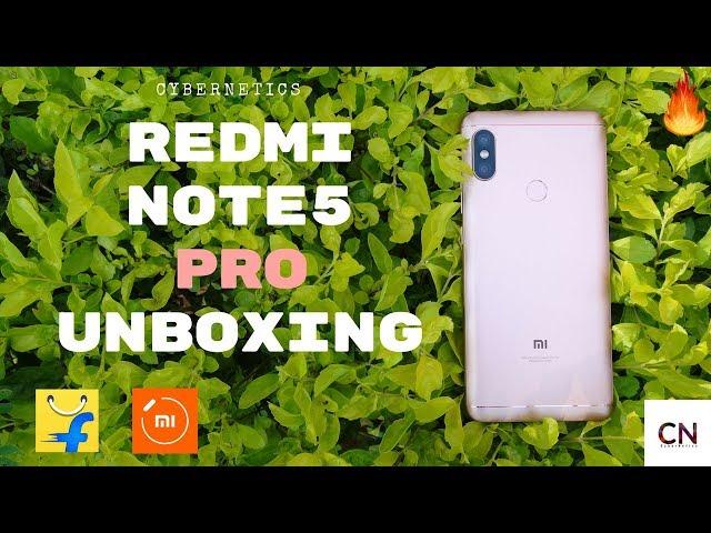 XIAOMI REDMI NOTE 5 PRO Unboxing Rose Gold (4GB RAM/64GB ROM)