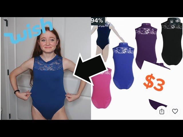 i bought $3 LEOTARDS from the WISH APP