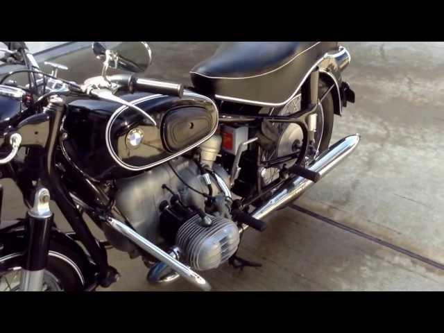 1968 bmw r-60 start up