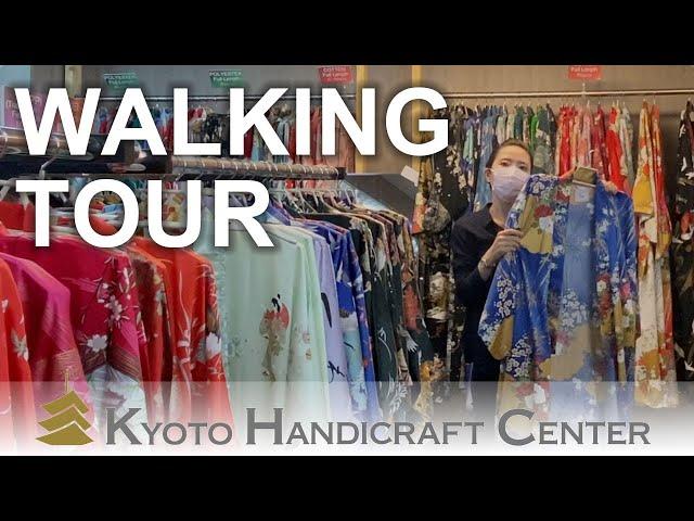 Kyoto Handicraft Center Walking tour