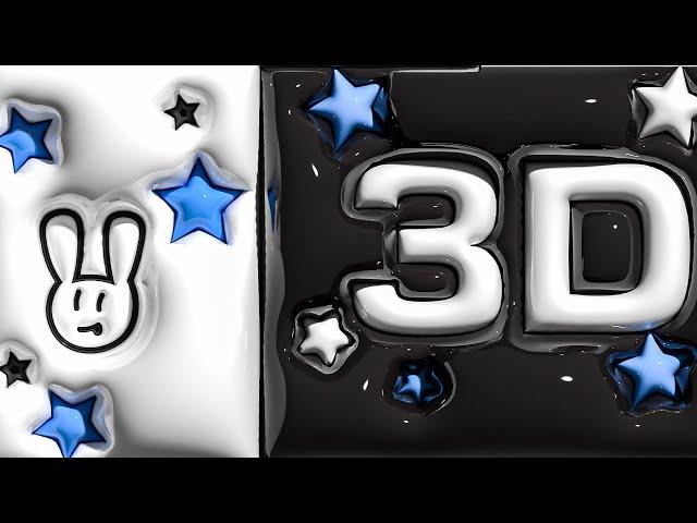 Illustrator 3d Inflate Tutorial | blurry, Low quality Problem Fixed!
