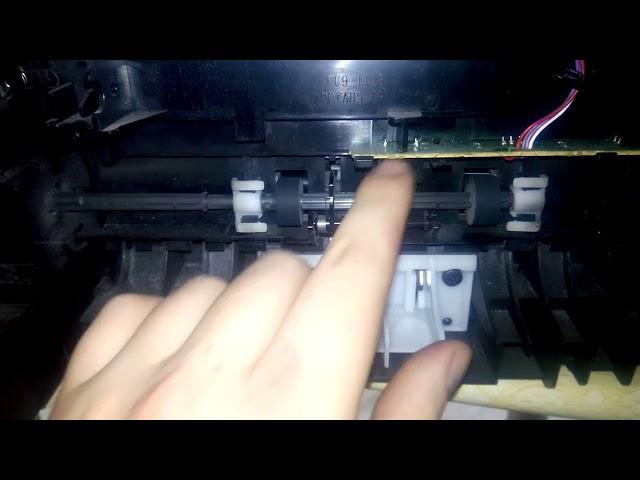 Canon mf 4018 замятие из-за флажка и правильное расположение, paper jam canon 4018