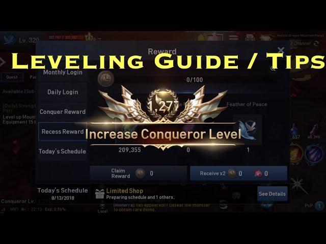 Fast leveling Guide - LineAge 2 Revolution