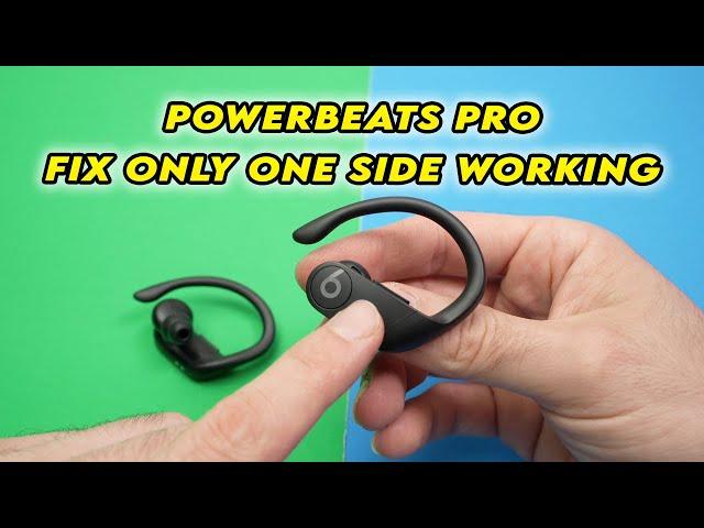 How to Fix PowerBeats Pro If Only One Side is Working