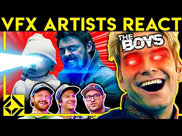 VFX Artists React to THE BOYS Bad & Great CGi