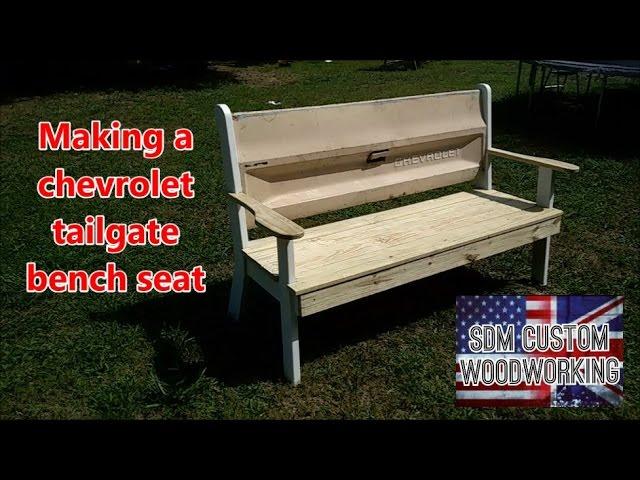 Making a chevrolet tailgate bench seat