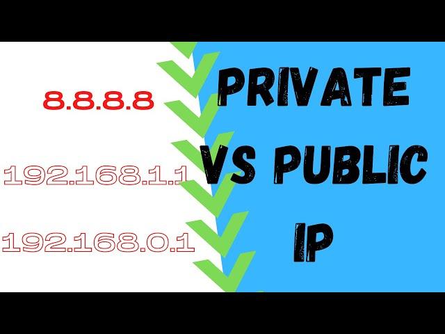 Public vs Private IP Addresses | What Is The Difference?