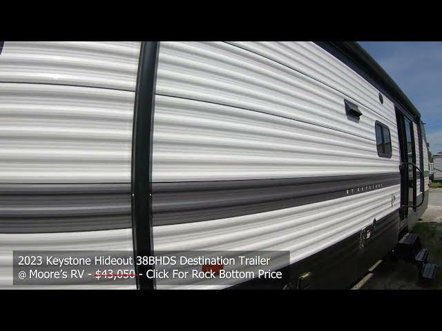 2023 Hideout 38BHDS Destination Trailer Walk Through Stock 10890