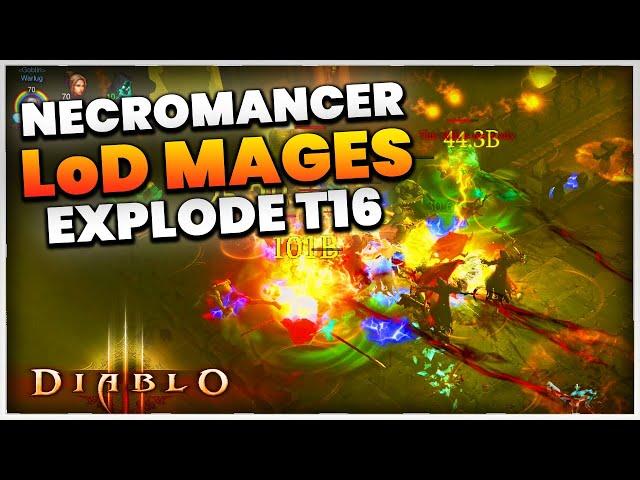 Diablo 3 Necromancer LOD Blood Mages T16 Farming Build Guide! (Season 27)