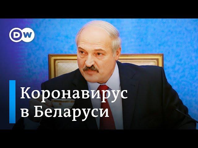 Лукашенко - о ситуации с коронавирусом в Беларуси и выводах экспертов ВОЗ. DW Новости (15.04.2020)