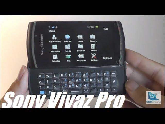 Retro Review: Sony Ericsson Vivaz Pro, HD Camera Symbian Smartphone