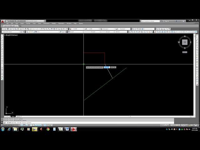 How to align objects in autocad