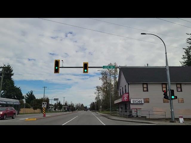 Driving from Langley to Aldergrove on the Fraser Highway BC  2024