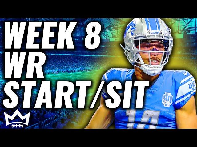 Wide Receivers You MUST START and SIT in Week 8 (Every Matchup) | 2024 Fantasy Football