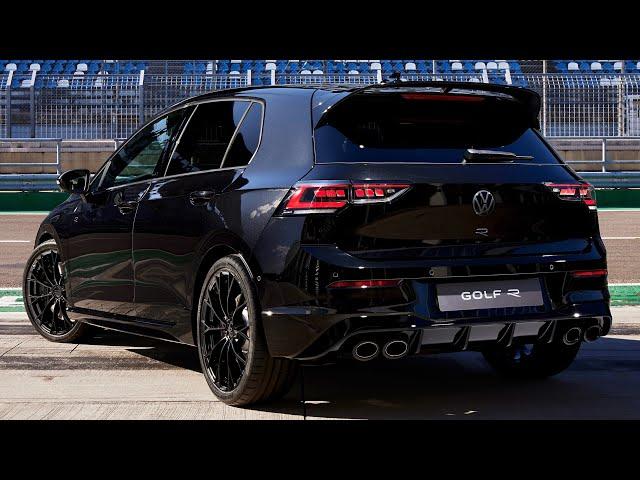 New VOLKSWAGEN GOLF R 2025 BLACK EDITION - beautiful EXTERIOR & INTERIOR details (FACELIFT)