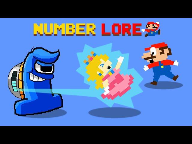 Super Mario and Alphabet Lore Vs. Number Lore (0 - 9) NEW VERSION Compilation | Game Animation