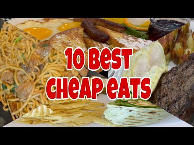 10 BEST AFFORDABLE EATS IN LAS VEGAS 2024 | Las Vegas | Fun Sizer