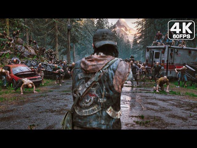 DAYS GONE ● История Вируса и как Появились Зомби Фрики (Катсцена) [4K PC] Прохождение ● Жизнь После