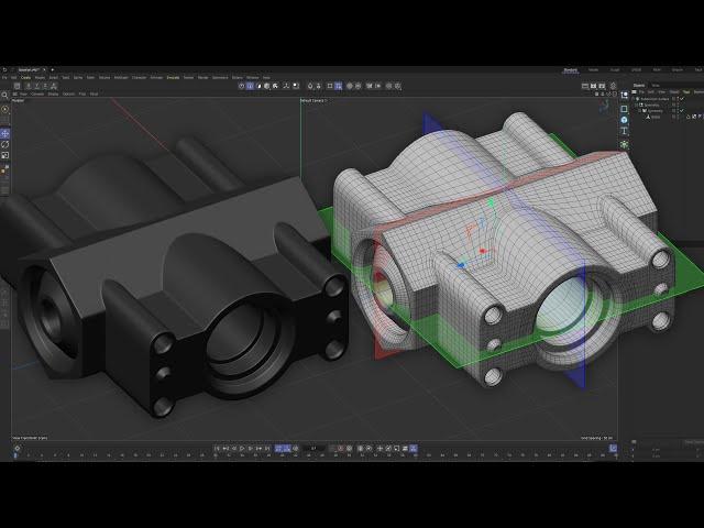 Boolean to SubD Ready Models | Cinema 4D Modeling Tutorial