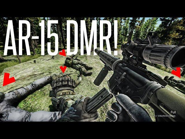 THE RUSSIAN AR-15! - Escape From Tarkov ADAR DMR Build Gameplay