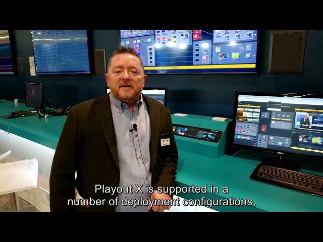 Playout X: Flexible, Scalable, Cloud first Playout Solution