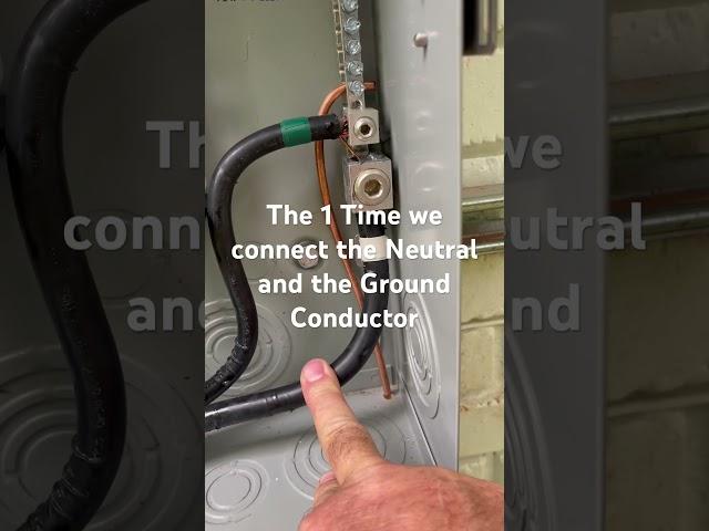 Connect The Ground & Neutral Wires #electrician #electrical Commercial Electric