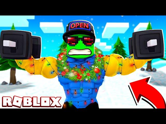 ПРАЗДНИК В СИМУЛЯТОРЕ КАЧКА! Новые БОССЫ и СТАДИИ Супер ОБНОВЛЕНИЕ в Lifting Simulator Roblox