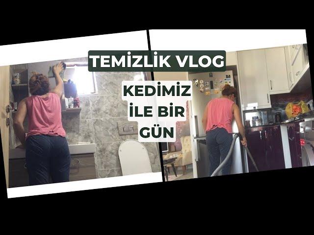 Temizlik yapıldı/Kedi ile bir gün/biber dolması yaptım#yemektarifleri #günlükvlog #temizlikvlog#vlog