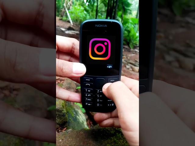 #Shorts play instagram NOKIA keyboard mobile