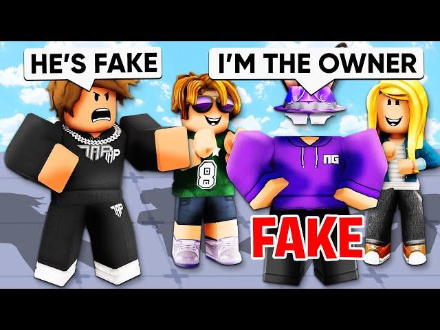 I Found A FAKE OWNER, So I EXPOSED Him.. (Roblox Rivals)