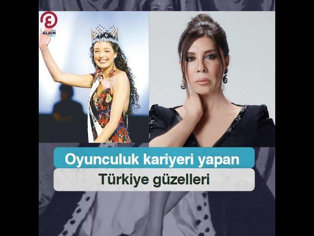 Oyunculuk kariyeri yapan Türkiye güzelleri⁣⁣