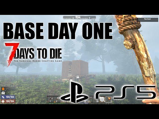 7 Days To Die Console Base Day One Challenge (1)