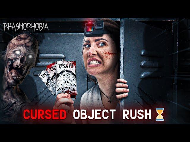 Wer zieht in Phasno 3 mal die Todeskarte? GNU: Ja! Phasmophobia Cursed Object Rush