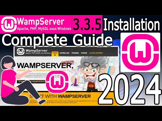 How to Install WAMP Server 3.3.5 on Windows 10/11 [ 2024 Update ] Step-by-Step Installation guide