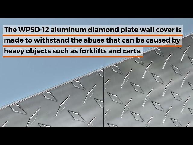 Stainless Steel Diamond Plate Wall Coverings | Protek Systems