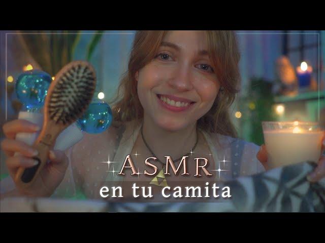 ASMR In your BED • Your friend prepares you and helps you sleep 【Personal Attention RP】SUB