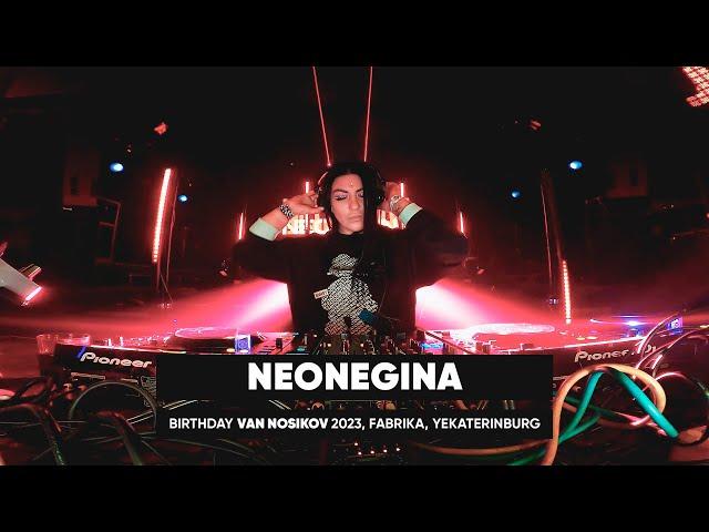 Neonegina Live DJ set @  Birthday Van Nosikov 2023, Fabrika @ Yekaterinburg